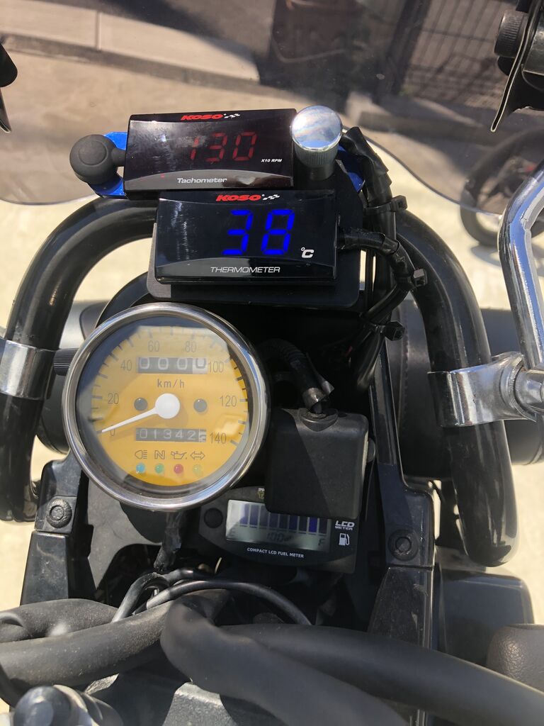 Ps250 水温計取り付け後試運転 弄り後旅所によりトラブル Ps250 水温計取り付け後試運転 弄り後旅所によりトラブル