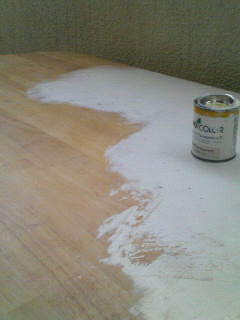 オスモ ウッドワックスの塗り方ヽ Tdt ノ 魔女バレリアンのベジご飯 アートフード