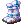 雪花のブーツ