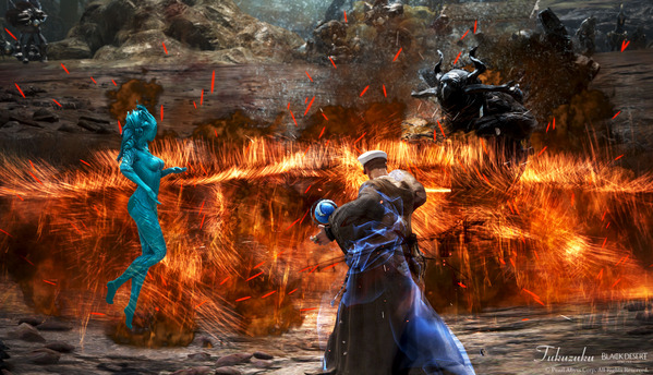 黒い砂漠 ウィザード 守護者アネ ルード硫黄作業場