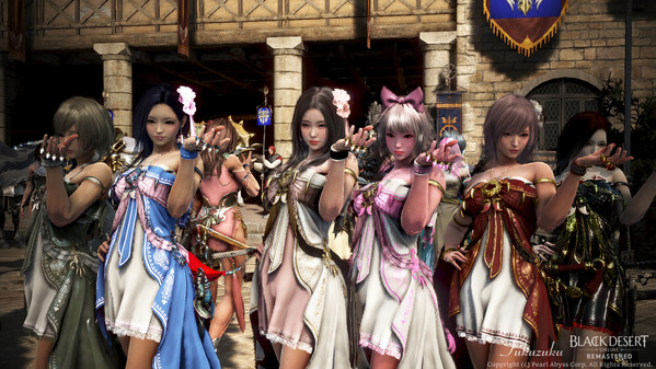 黒い砂漠 春ラン漫_お花見撮影会06