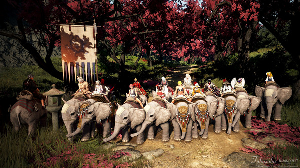 黒い砂漠 荷車象ツアー47