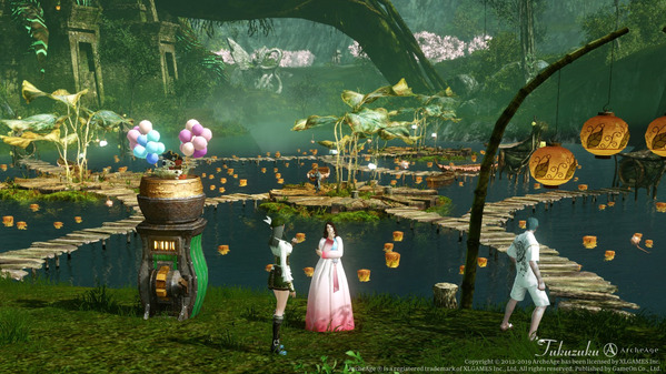 ArcheAge グィオニードの灯篭祭り