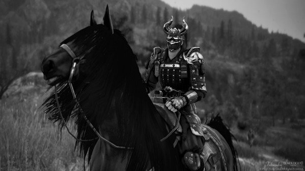 黒い砂漠 忍者 [NJ] 白の山猫アーマー 暗鬼ヘルム