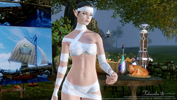 ArcheAge エルフ 呪われたミイラ アバター