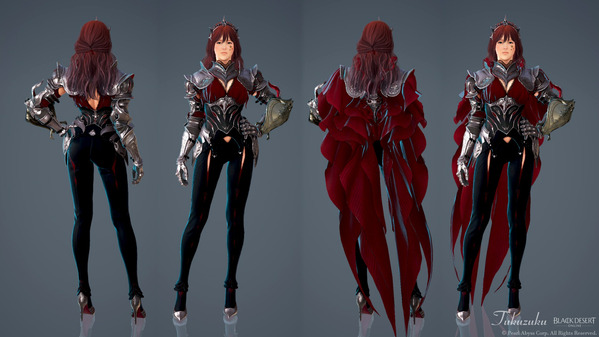 黒い砂漠 ヴァルキリー [VK]ロゼレーヌ衣装