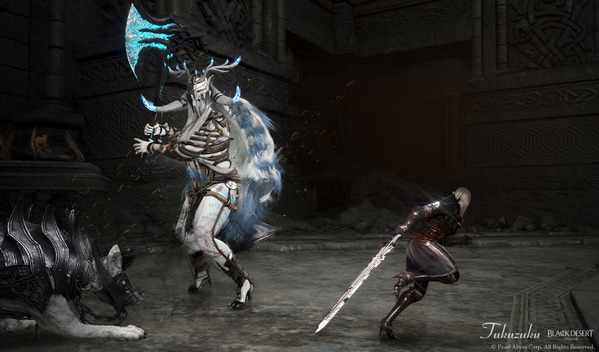 黒い砂漠 果てしない冬の山 炎の守護者 ガーディアン