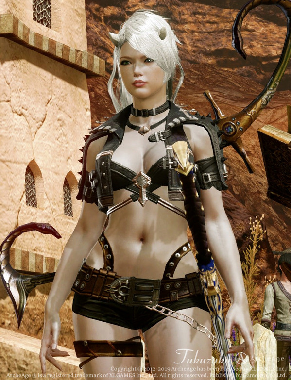 ArcheAge ウォーボーン女性 キャラメイク