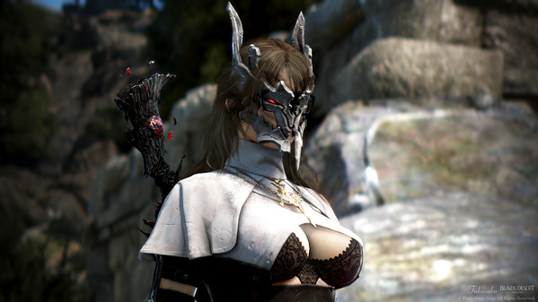 黒い砂漠 デッドアイ [DE]ベアテ衣装 紅き瞳の鉄仮面