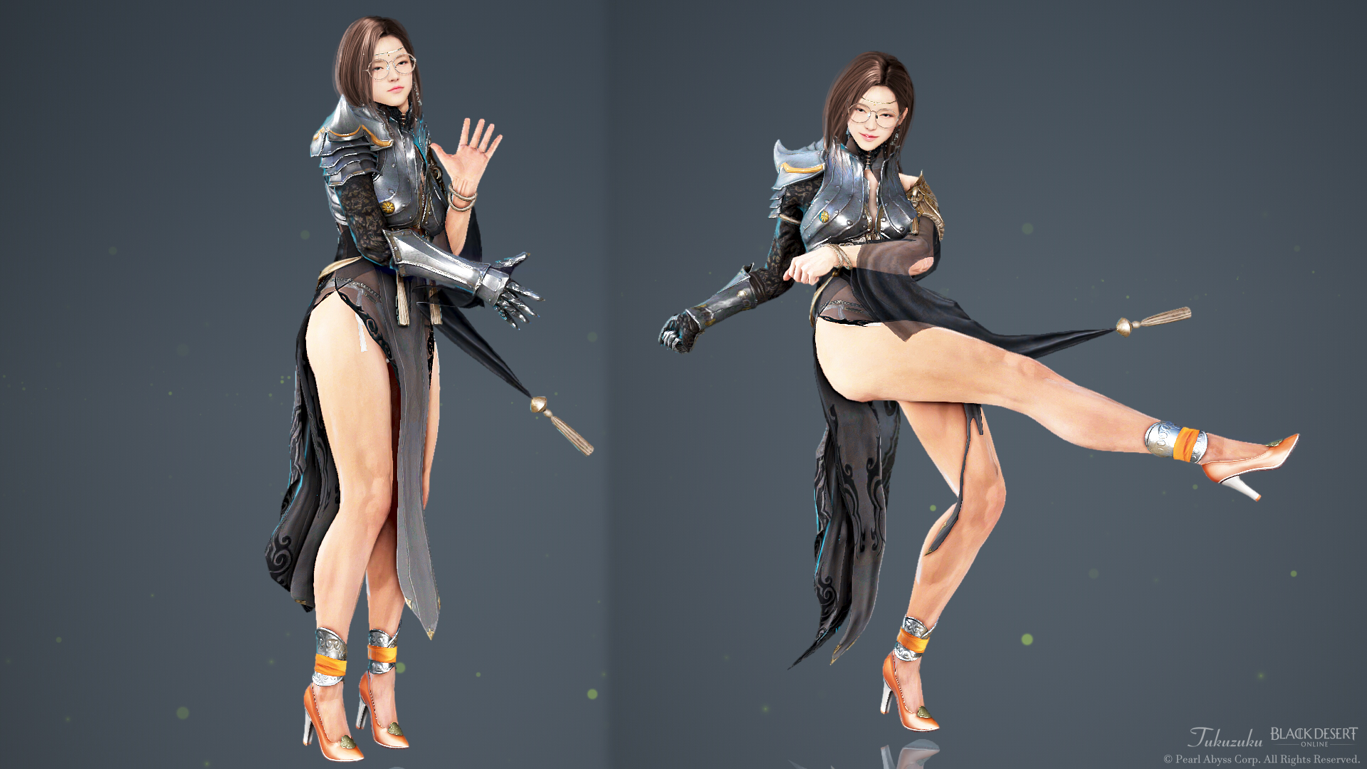 慶会楼前のステージでダンス : Valkyrie