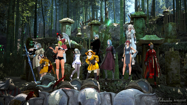 黒い砂漠 荷車象ツアー12