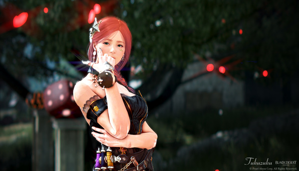 黒い砂漠 ヴァルキリー [VK]パンプキンアルーア衣装 ハロウィン