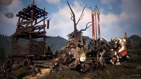 黒い砂漠 サウニールキャンプ エルビアの領域 忍者