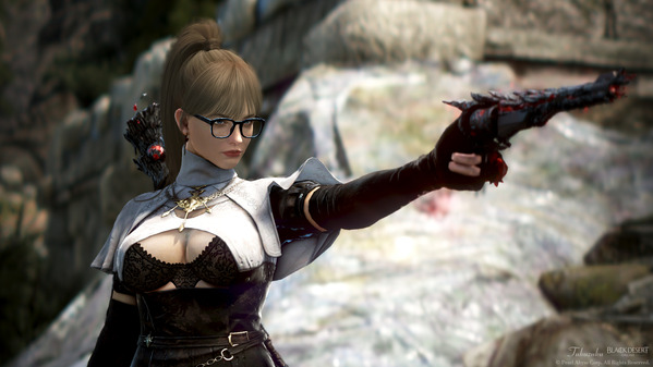 黒い砂漠 デッドアイ [DE]ベアテ衣装 紅き瞳の鉄仮面