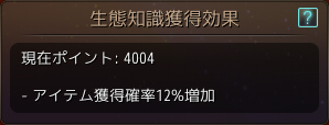 黒い砂漠 生態知識4000