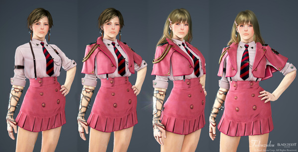 黒い砂漠 ソーサレス [SR]アカデミア衣装