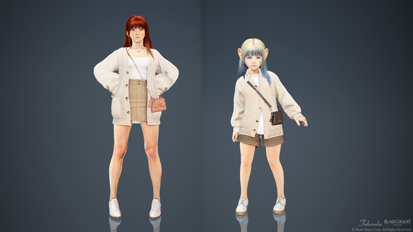 黒い砂漠 チルスタイル衣装 リトサマ シャイ