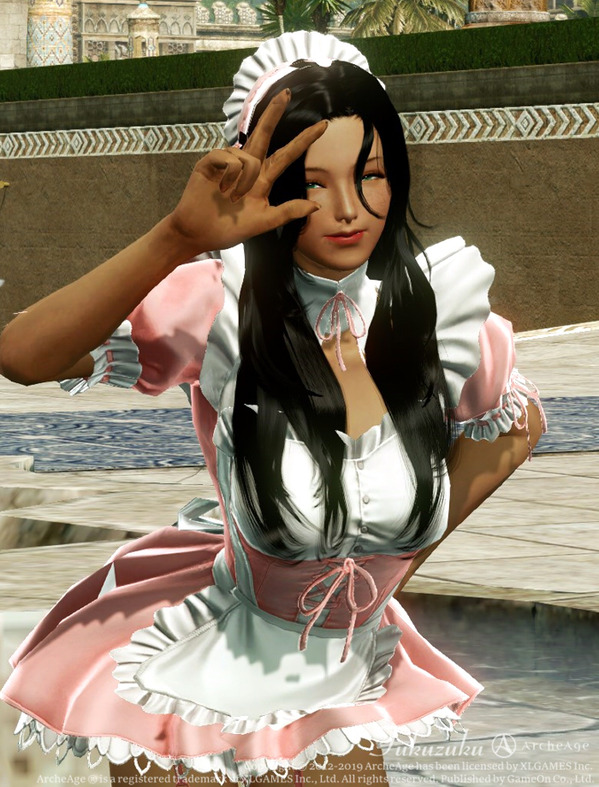 ArcheAge アバター とあるカフェの使用人服