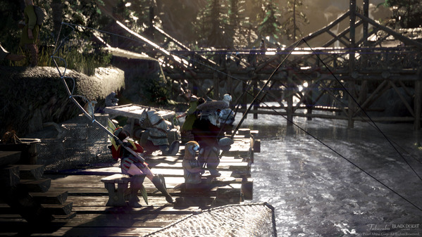 黒い砂漠 ウィッチ 釣り エイル村