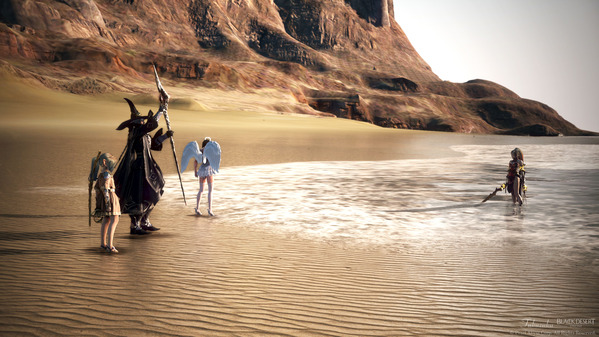 黒い砂漠 ギルド撮影会 カントゥーサの海