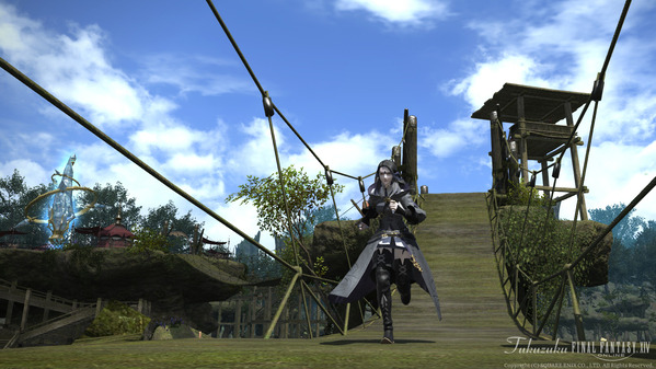 FF14 黒衣森：南部森林 ロウアーパス