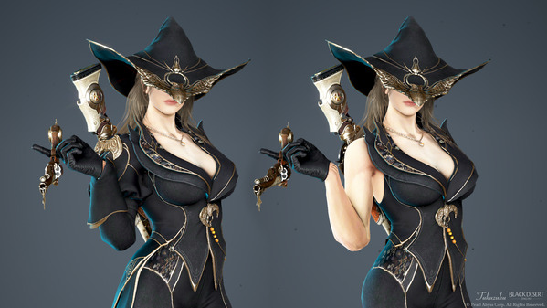 黒い砂漠 デッドアイ [DE]運命の魔女衣装