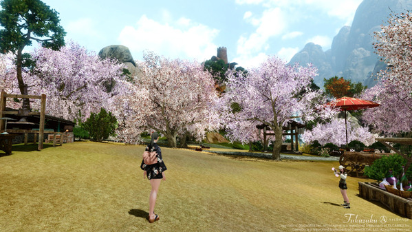 ArcheAge 満開の桜を見に行こう！リュート港の春物語