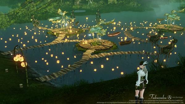 ArcheAge グィオニードの灯篭祭り
