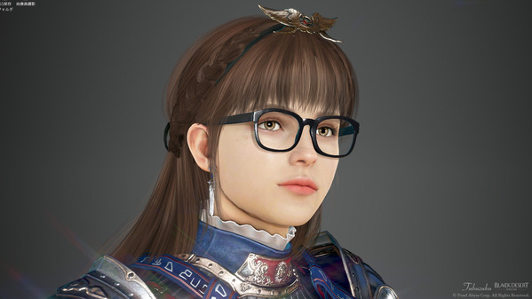 黒い砂漠 セラフィム キャラメイク 優等生メガネ