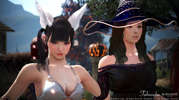 黒い砂漠 ハロウィン魔女の撮影会08