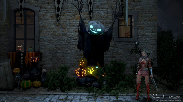 黒い砂漠 ハイデル ハロウィン装飾