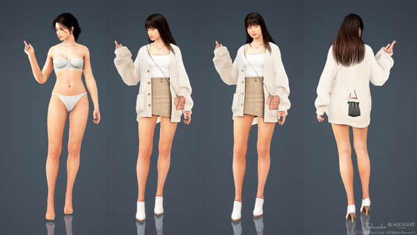 黒い砂漠 メグ [MG]チルスタイル衣装