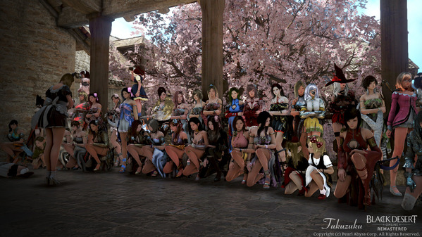 黒い砂漠 春ラン漫_お花見撮影会30
