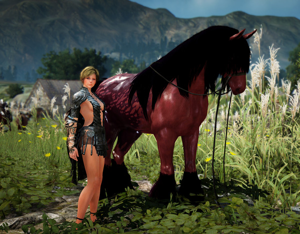 BlackDesert Sorceress 5世代馬
