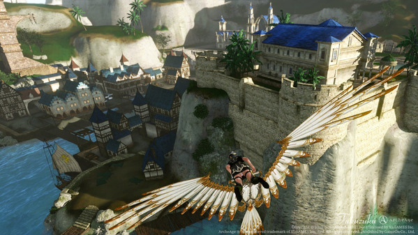 ArcheAge エルフ ゴールドタン港