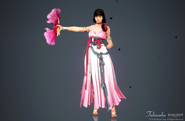 黒い砂漠 メグ [MG]薄紅灼香武器・衣装プレミアムセット