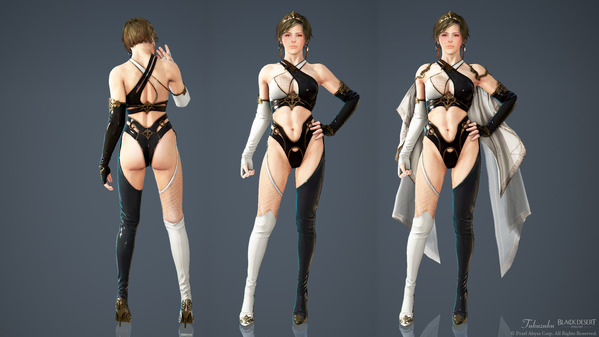 黒い砂漠 チェックメイト：クイーン衣装 ソーサレス