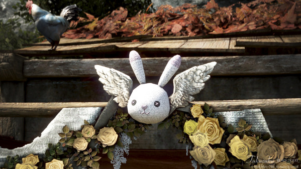 黒い砂漠 ハロウィン装飾 フローリン村