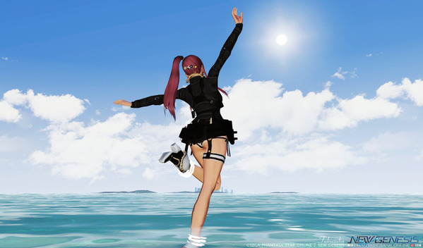 PSO2 ロビーアクション