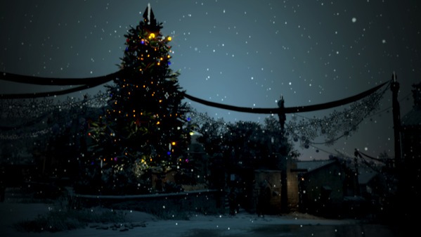 黒い砂漠 ベリア村 クリスマス装飾