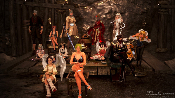 黒い砂漠 荷車象ツアー38