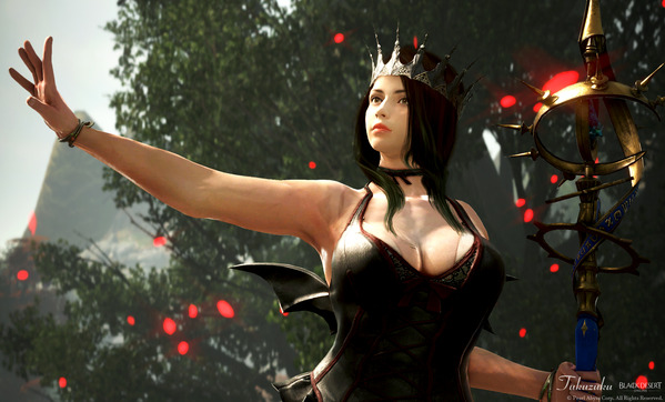 黒い砂漠 ウィッチ [WT]ブラッディハロウィンドレス衣装 ハロウィン