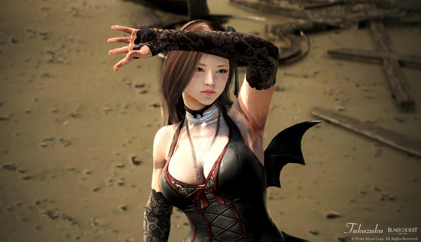 黒い砂漠 ラン [LN]ブラッディハロウィンドレス衣装