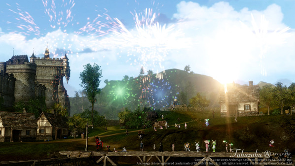 7周年前夜祭「ArcheAge真夏の花火大会」