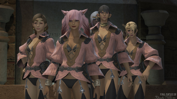 FF14 ドラクエXコラボ ぱふぱふ