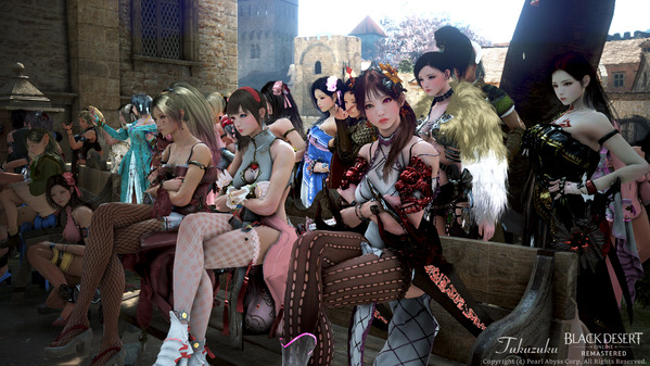 黒い砂漠 春ラン漫_お花見撮影会11