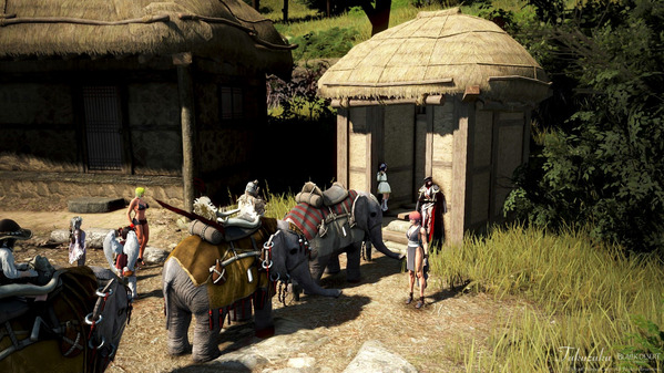 黒い砂漠 荷車象ツアー45