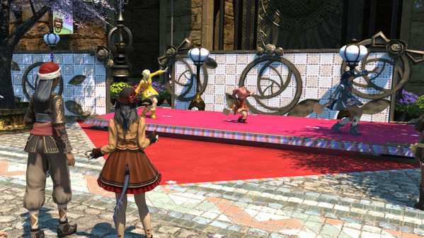 FF14 プリンセスデーと扇の舞踊