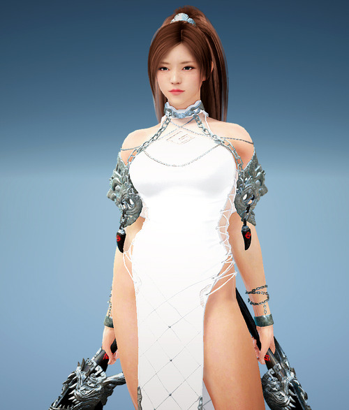 黒い砂漠 ラン 白影華 アバター