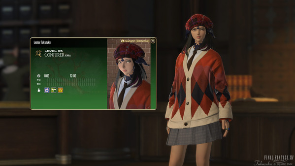 FF14 アウラ アドベンチャラープレート